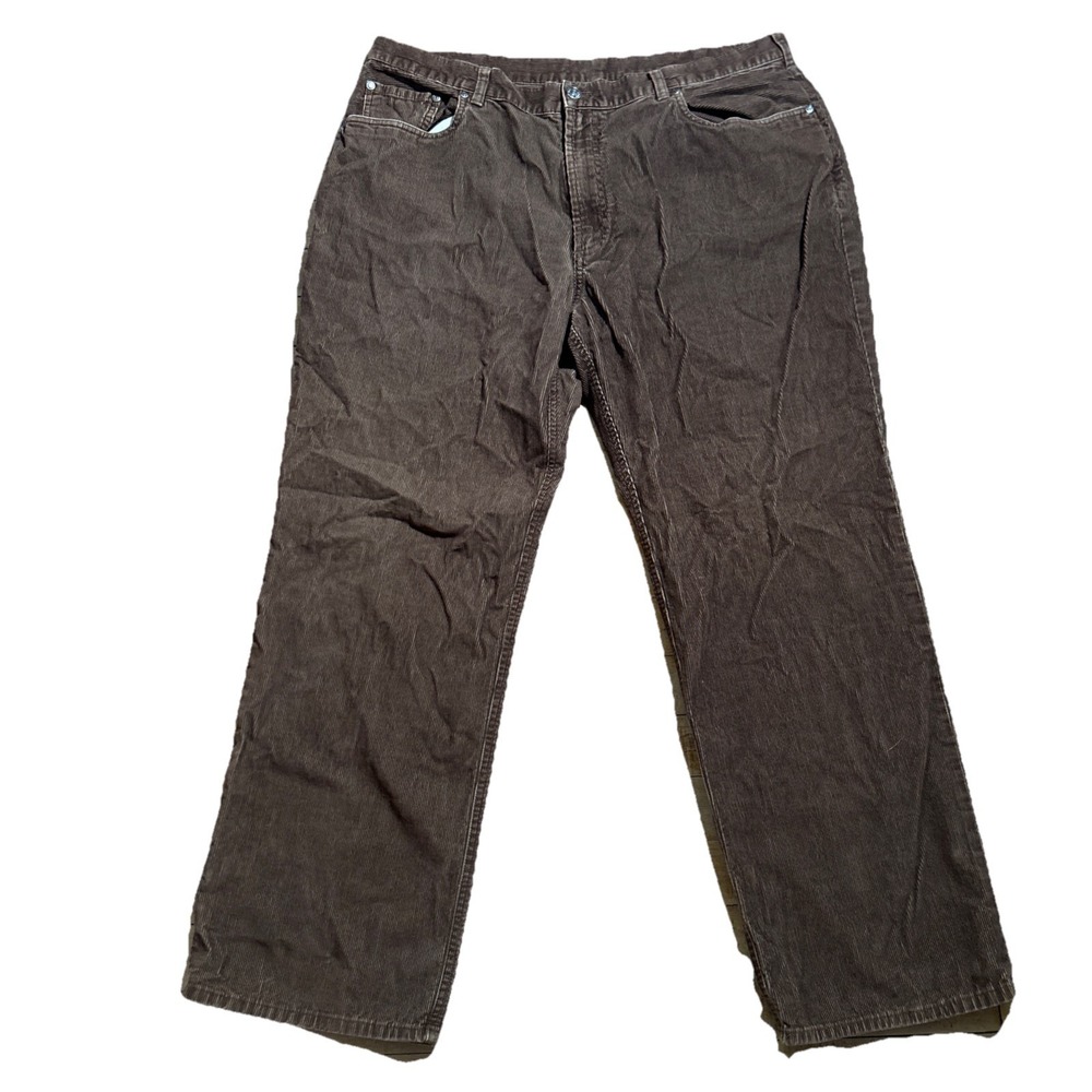 Brooks Brothers Pants Men's 40x30 (38x29) Brown Corduroy 100% Cotton Casual